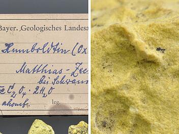 Sensationsfund in Hofer Keller: Forscher finden weltweit "äußerst seltenes" Mineral