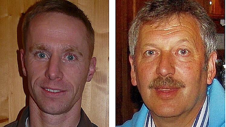 Ein Job - zwei Bewerber: Die CSU Meeder wird am Donnerstag, 11. Juli, voraussichtlich Bernd Höfer (links) als Gegenkandidat für Josef Brunner nominieren.