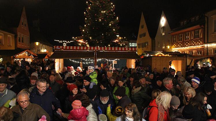 Höchstadter Weihnachtsmarkt. Foto: Andreas Dorsch