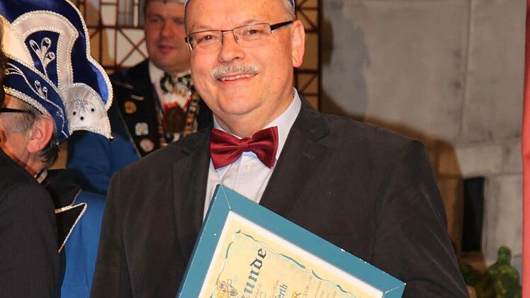 Frischgebackener Senator: der Kulmbacher Stadtrat Lothar Seyfferth