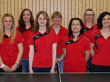 Die Damen des TSV Windheim III wurden Meister der 2. Kreisliga und steigen in die 1. Kreisliga auf. Unser Bild zeigt das erfolgreiche Team mit (von links) Annika Hammerschmidt, Steffi Detsch, Linda Hammerschmidt, Carina Schnappauf, Pranee Erhardt, Joanna Neubauer und Alexandra Fehn.  Foto: mt