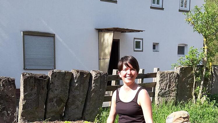 Julia Hildmann hat den Community Garden in Eckarts gestartet.. Foto Isabell Gerr