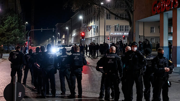 Proteste gegen Corona-Maßnahmen in Schweinfurt