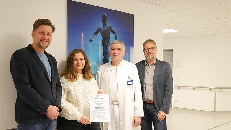 Juraklinik Scheßlitz freut sich über Qualitätssiegel für geriatrische Versorgung