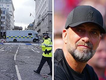 Siegerparade in Liverpool - Auto fährt in Menschenmenge