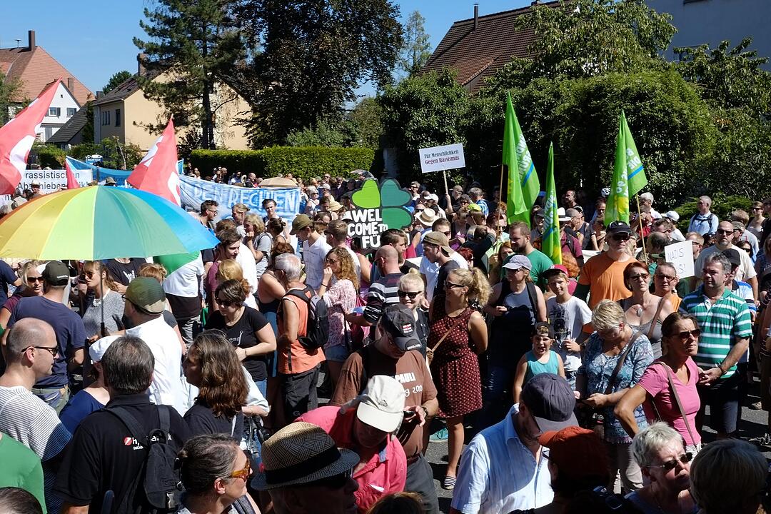 Rechtsextreme Demo in Fürth