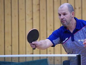 Alexander Grube (Bild) von der TS Kronach blieb gegen den TSV Zell ungeschlagen. Gegen den SV Mistelgau gewann er das Doppel mit Christoph Teille und ein Einzel.  Foto: Hans Franz