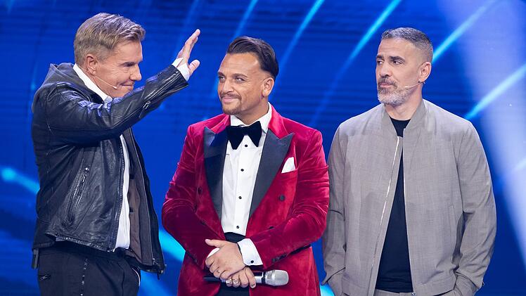 Auf die Unters&uuml;tzung der Jury-Mitglieder Dieter Bohlen (links) und Bushido (rechts) kann sich Menowin Fr&ouml;hlich bei DSDS verlassen.