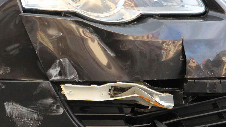 Bei dem zweiten Unfall wurde auch ein Passat beschädigt.