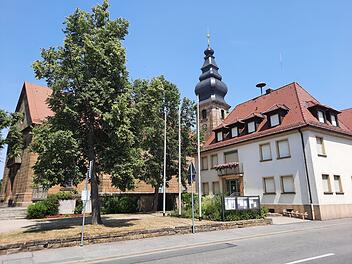 Zapfendorf Symbol Kirche Ort Straße