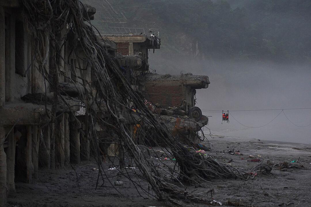 Sturzflut im Himalaya - Nepal