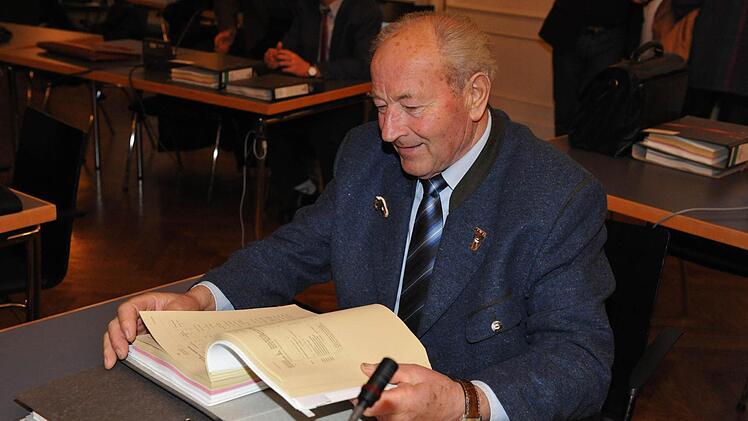 Pankraz Deuber kandidiert nach 24 Jahren als CSU-Stadtrat für BUB. Foto: Ronald Rinklef/Archiv