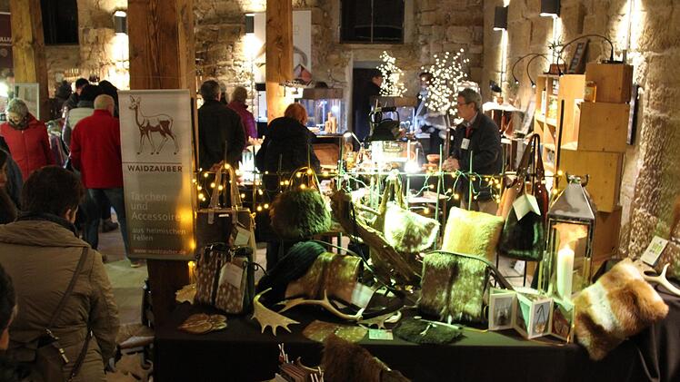 Neben den präsentierten Waren verzückt natürlich auch das Ambiente.