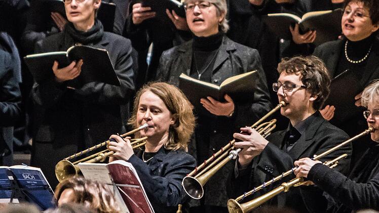 Der Coburger Bachchor und das Main-Barockorchester Frankfurt beeindruckten bei der Aufführung des Weihnachts-Oratorium in St. Moriz. Foto: Jochen Berger