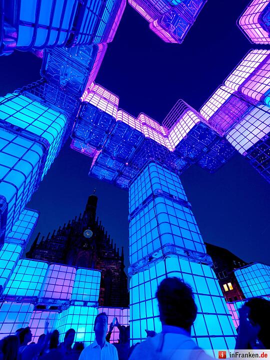 "Blaue Nacht" in Nürnberg