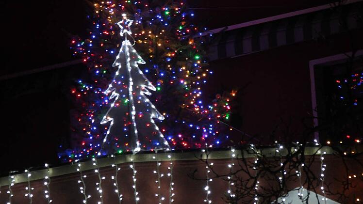 Weihnachtlicher Lichterglanz in Kulmbach Foto: Jürgen Gärtner