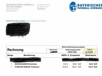 Peter Köppl, Spielleiter des TSV Bad Rodach ist über diese Rechnung des Bayerischen Fußballverbandes sauer: "Natürlich werden wir sie bezahlen, aber Verständnis habe ich in der jetzigen Phase dieser Corona-Saison überhaupt nicht. Mir fehlt das Fingerspitzengefühl in München". Er sagt, dass andere Klubs, wie zum Beispiel der SV Ketschendorf, der drei Herren-Mannschaften im Spielbetrieb hat, ja noch viel tiefer in die Tasche greifen müssten. Foto: Christoph Böger