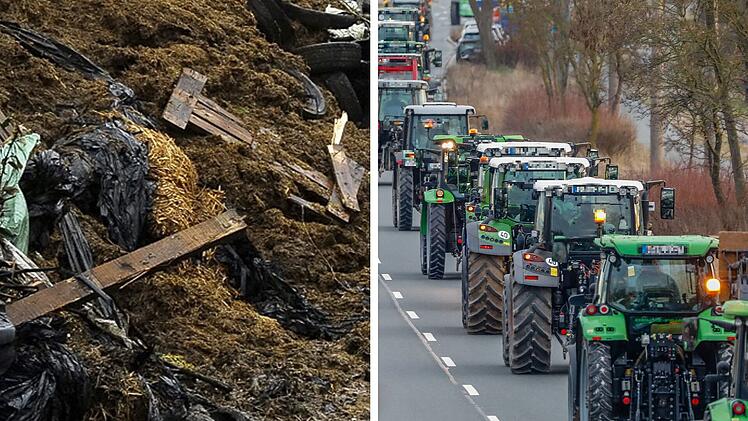 Bauernproteste in Unterfranken: Polizeipräsident platzt der Kragen - "geht zu weit"