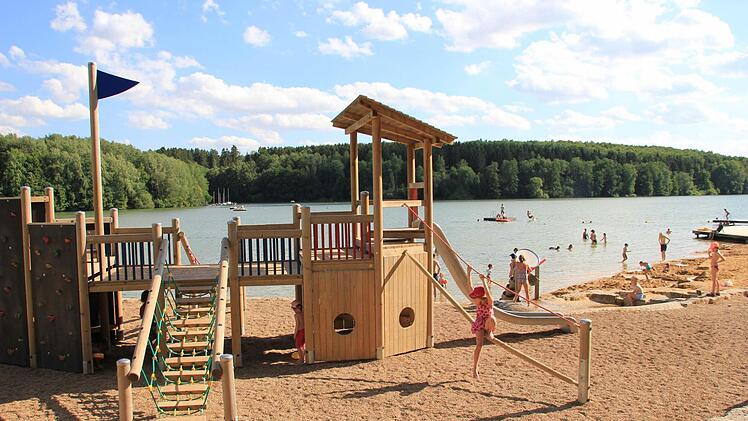 Am neuen Nordstrand kommen Kinder voll auf ihre Kosten. Foto: Robert Wagner
