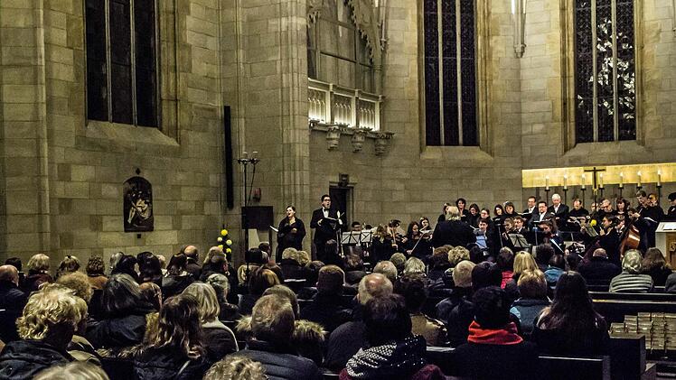 Regen Zusprach fand ein Konzert mit der "Cappella casimiriana" in St. Augustin.Foto: Jochen Berger