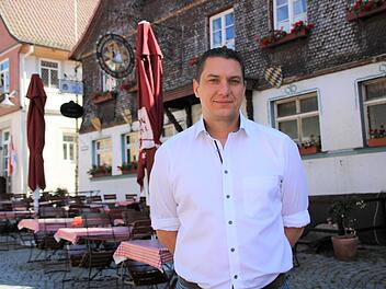 Lajos Meszaros betreibt seit kurzem die traditionsreiche Gastwirtschaft "Zum Stern" in der Bad Brückenauer Altstadt.