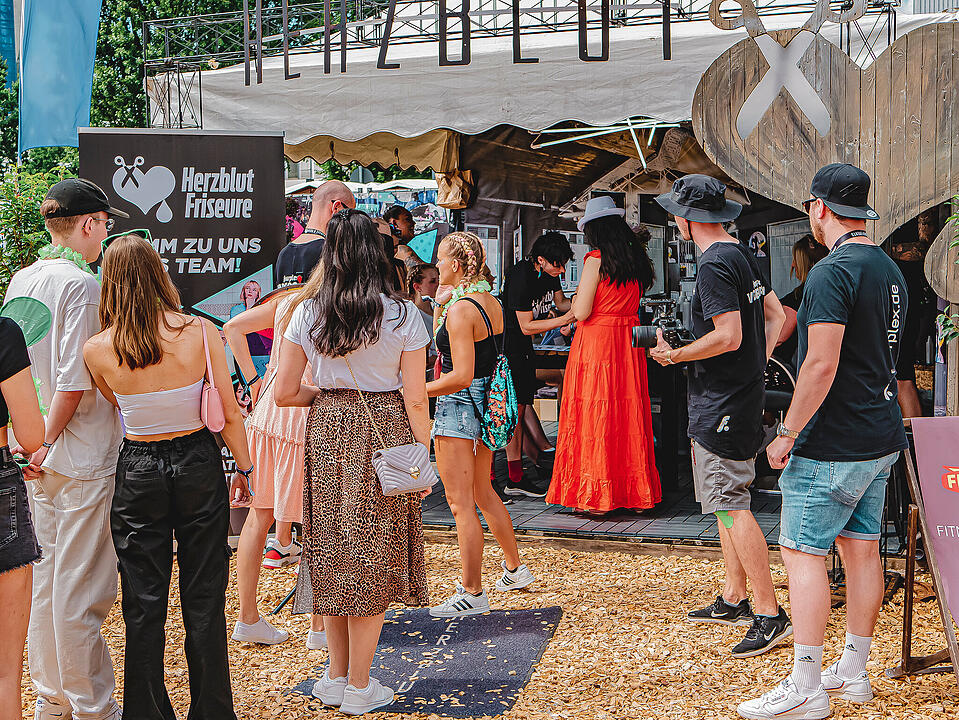 Garlic Land Festival 2022 in Nürnberg: Schrill, verrückt und extravagant.