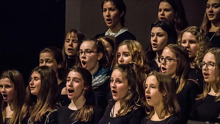 Impressionen vom Weihnachtskonzert des Coburger Gymnasiums Albertinum in der MorizkircheFoto: Jochen Berger