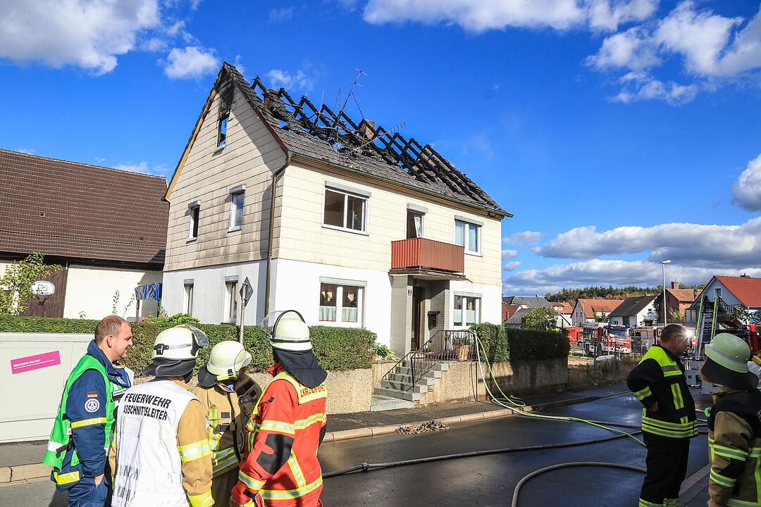 Großbrand in Lichtenfels