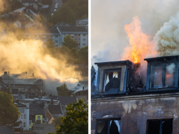 Hof: Großbrand in Innenstadt ausgebrochen