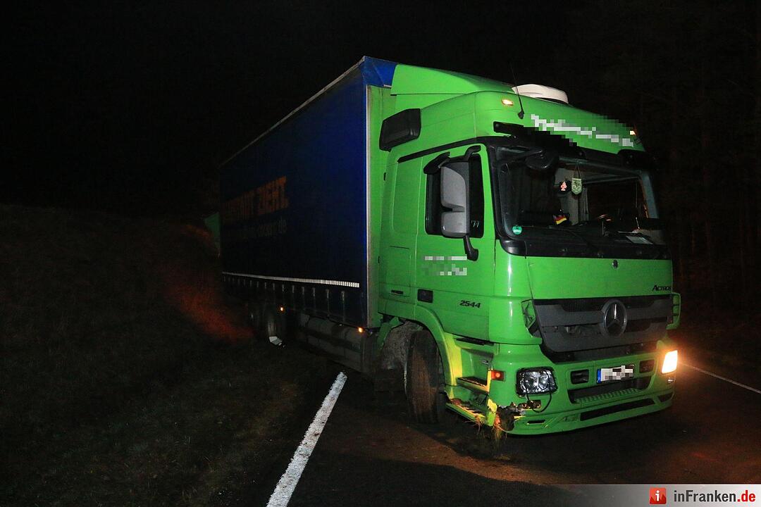 Lkw-Unfall auf B303