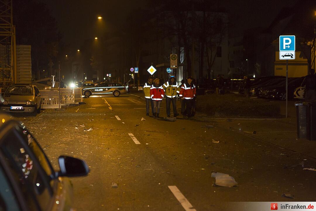 Explosion in Fürther Südstadt