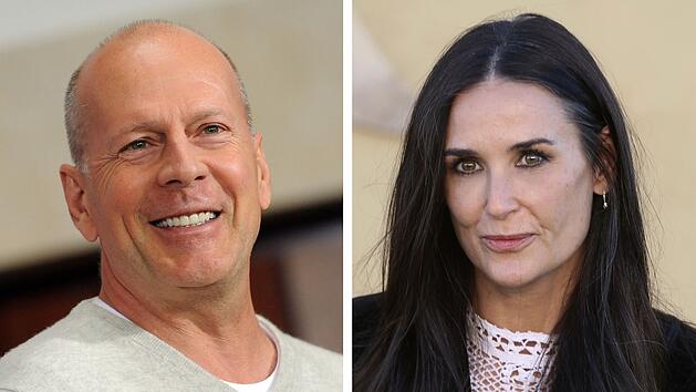 Ex-Frau Demi Moore über Pflegefall Bruce Willis: "schwer mit anzusehen"