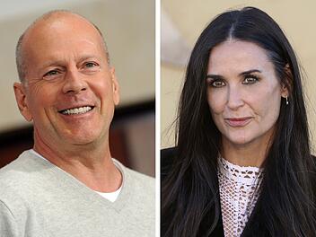 Ex-Frau Demi Moore über Pflegefall Bruce Willis: "schwer mit anzusehen"
