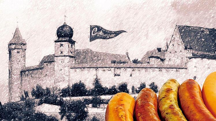 So wirbt "Coburger" für seine Würste. Fotos: Coburger Food