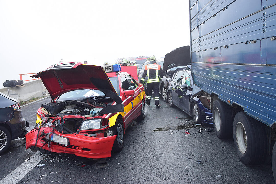 Glatteisunfall auf A 7