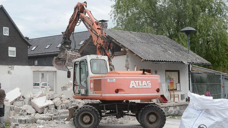 Das Milchhaus in Friedersdorf wird abgerissen.  Foto: Karl-Heinz Hofmann