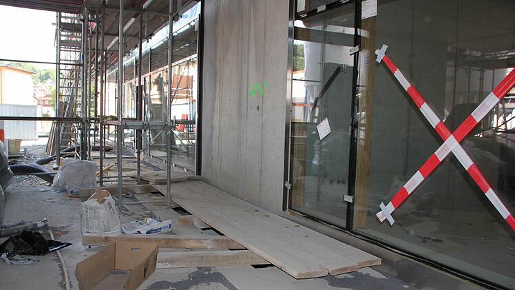 Rundgang durch Haus Waldenfels in Bad Brückenau im August 2015 Foto: Ulrike Müller