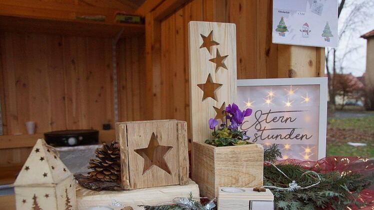 Weihnachtsmarkt in Großwenkheim. Anton Then