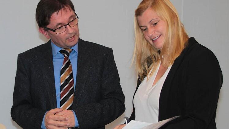 BR-Redaktionsleiter Alexander Müller und Kristin Lochner, Drittplatzierte in der Kategorie "Der Zahn der Zeit - Ästhetik des Verfalls" Foto: Katrin Geyer