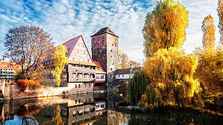Old town of Nuremberg, Germany