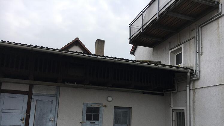 Hier wird am Rückbereich des einstigen Schlecker-Marktes noch zu arbeiten sein.Foto: Anette Schreiber