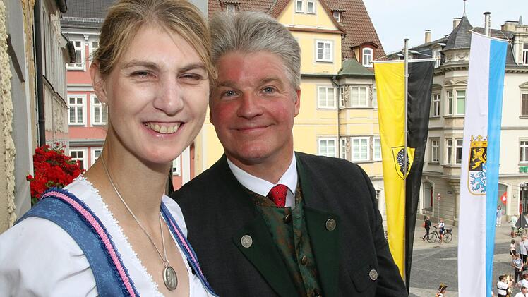 Stephanie Prinzessin von Sachsen-Coburg und Jan Stahl Wolfgang Desombre