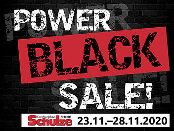 Power Black Sale beim Einrichtungshaus Schulze in Rödental