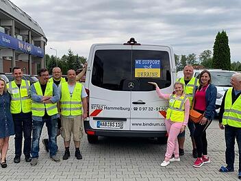 Für den Verein "Bad Brückenau hilft!" war es mittlerweile die siebte Hilfsmission an die ukrainische Grenze. Foto: Tania Kisliak.