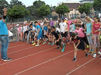 Laufen und dabei Gutes tun - das ist das Motto des Benefizlaufes der Grundsch&uuml;ler der Lutherschule.  Foto: privat