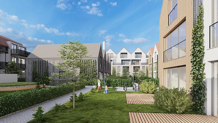 Visualisierung des Quartiers Kaimsgarten