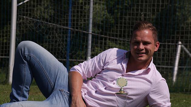 Sicherte sich mit 26 Treffern in der Kreisliga Rh&ouml;n den Torj&auml;gerpokal der Saale-Zeitung. Foto: Steffen Standke