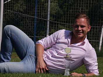 Sicherte sich mit 26 Treffern in der Kreisliga Rhön den Torjägerpokal der Saale-Zeitung. Foto: Steffen Standke