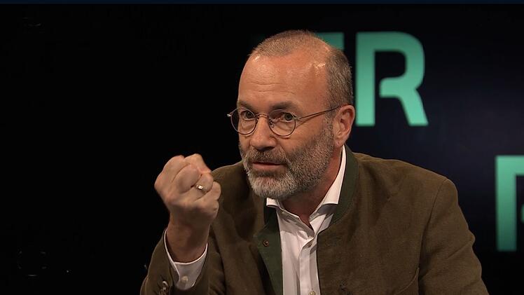 CSU-Politiker Manfred Weber mahnte zu "Balance" und Miteinander auf dem Weg in die Klimaneutraliut&auml;t.
