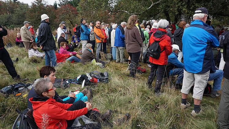 Heidelsteinfeier des Rhönklubs  Foto: Marion Eckert